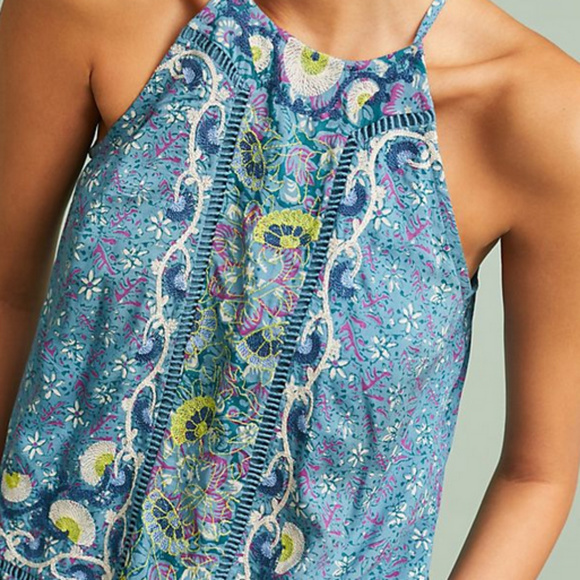 (Akemi + Kin) Melinda Embroidered Halter - Picture 2 of 4